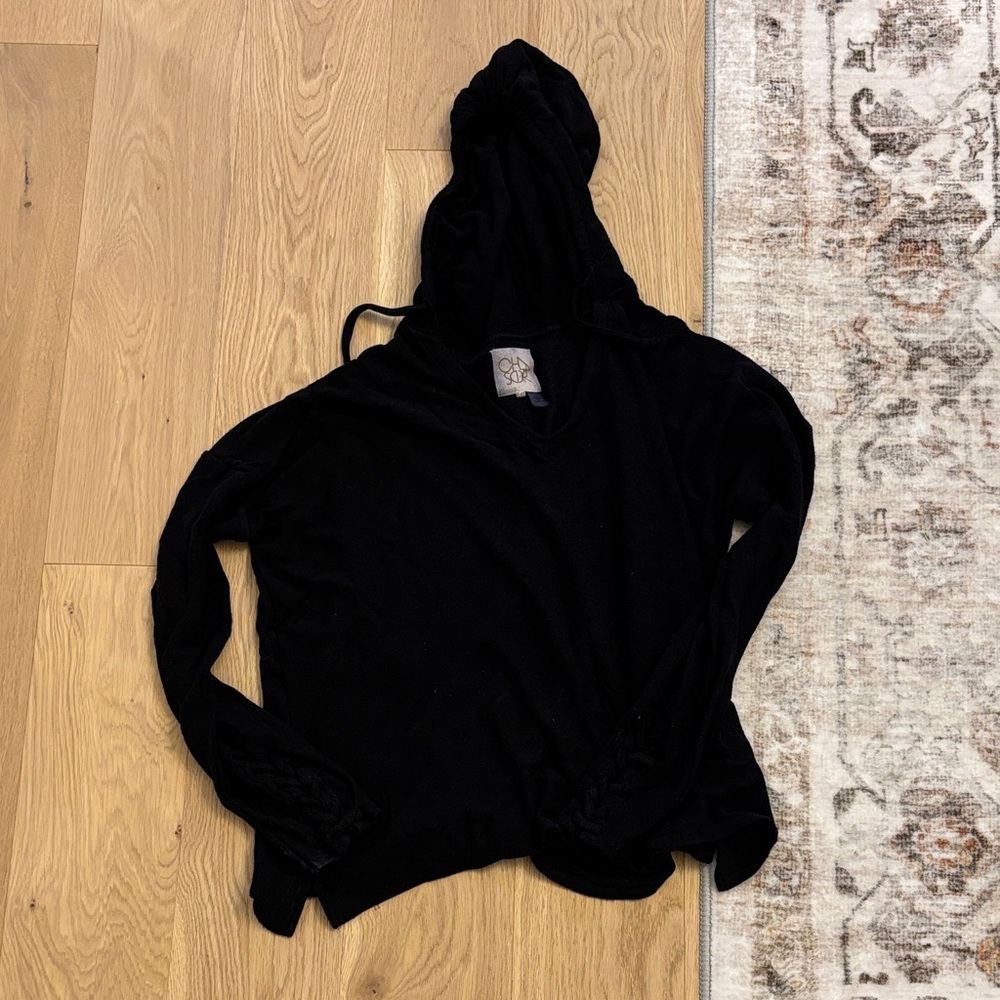 Chaser Black Hoodie Sweatshirt
